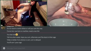 Remote control ass fuck